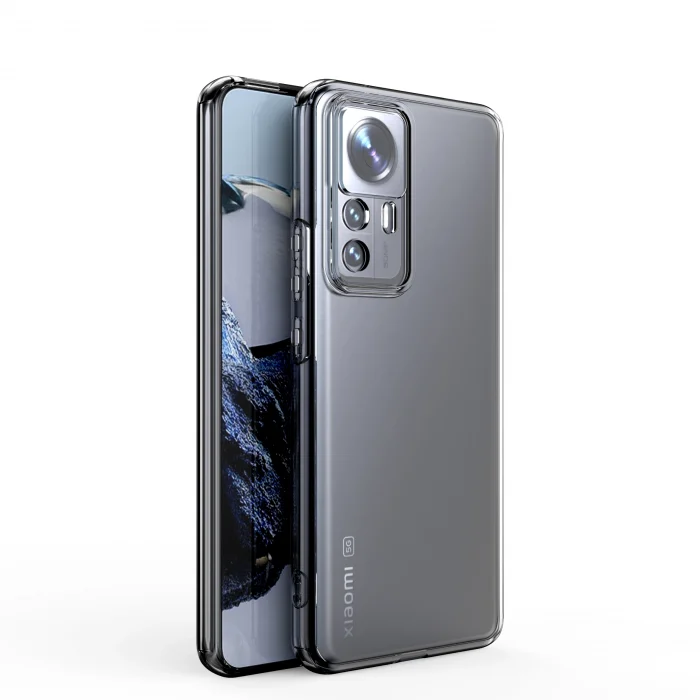 Xiaomi Mi 12T Pro Kılıf  Kamera Korumalı Süper Silikon Kapak