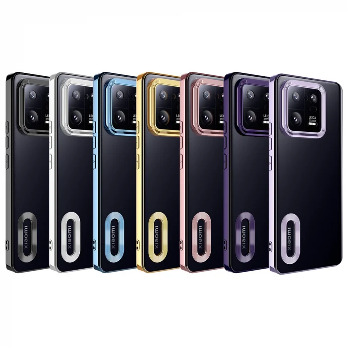 Xiaomi Mi 13 Pro Kılıf Kamera Korumalı Logo Gösteren Omega Kapak