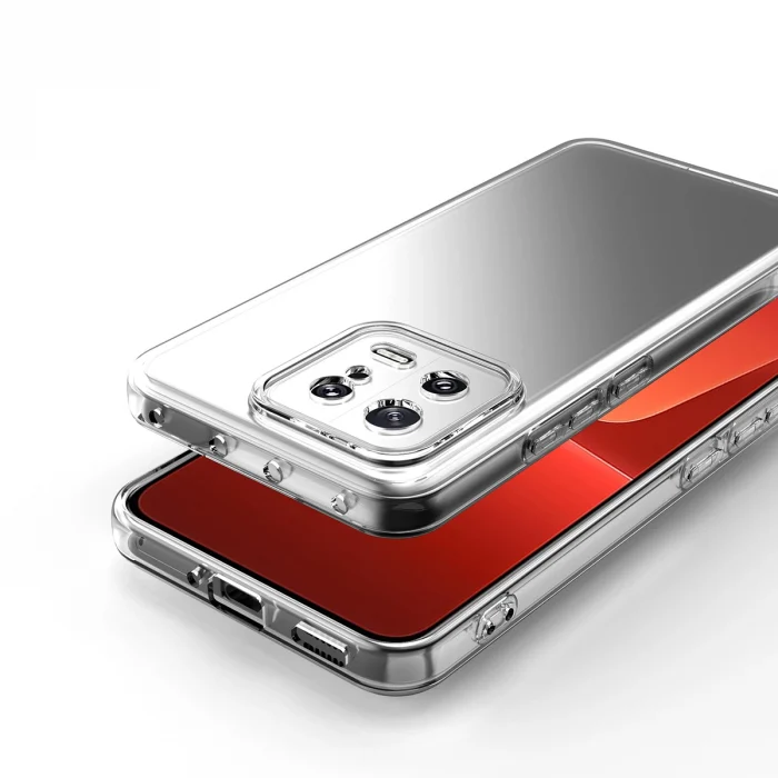 Xiaomi Mi 13 Pro Kılıf Kamera Korumalı Süper Silikon Kapak