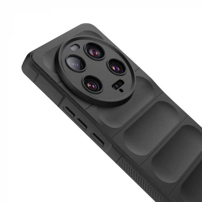 Xiaomi Mi 13 Ultra Kılıf Esnek TPU Oyuklu Arka Yüzey Tasarımlı Etnik Silikon Kapak