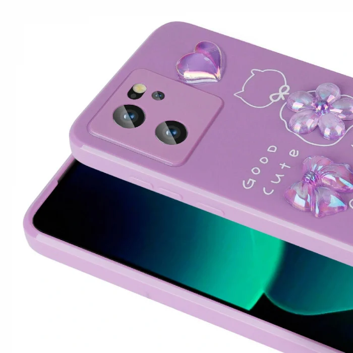 Xiaomi Mi 13T Pro Kılıf Kabartma Figürlü Parlak Toys Silikon Kapak