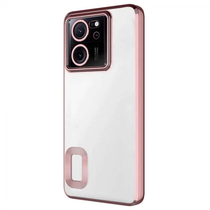 Xiaomi Mi 13T Pro Kılıf Kamera Korumalı Logo Gösteren Omega Kapak