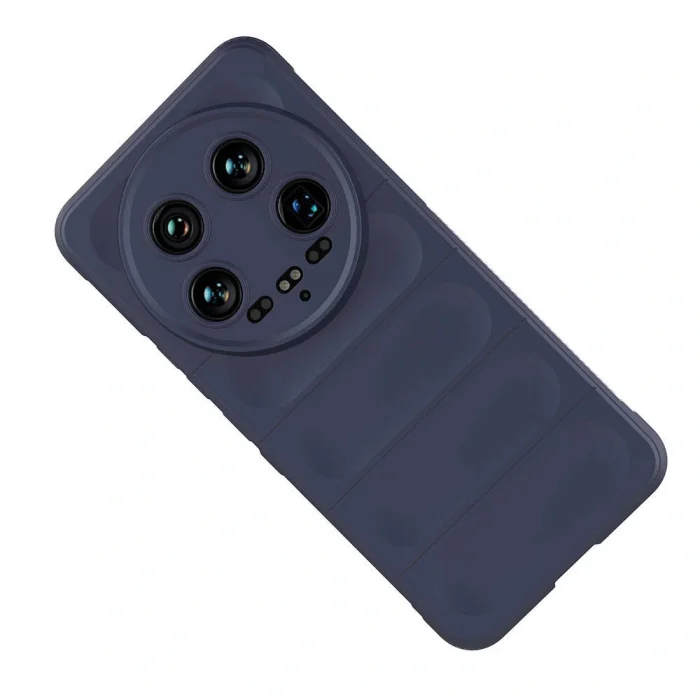 Xiaomi Mi 14 Ultra Kılıf Esnek TPU Oyuklu Arka Yüzey Tasarımlı Etnik Silikon Kapak