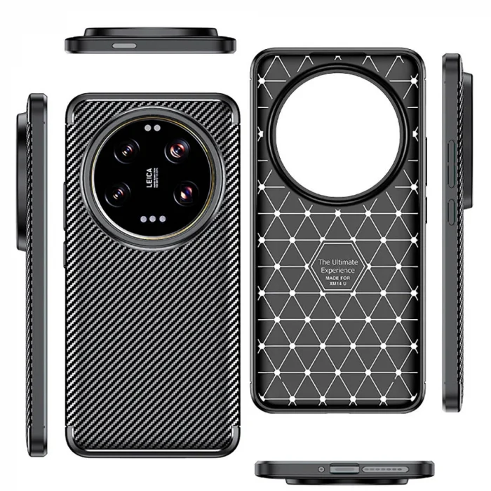 Xiaomi Mi 14 Ultra Kılıf Negro Silikon Kapak