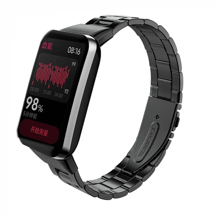 Xiaomi Mi Band 7 Pro Uyumlu-04 Metal Kordon