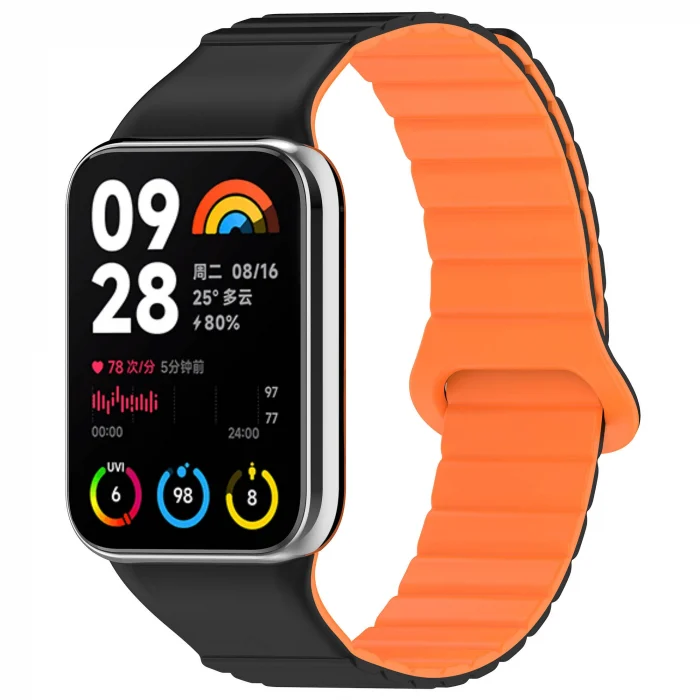 Xiaomi Mi Band 8 Pro Silikon Kordon KRD-105 Strap Kayış