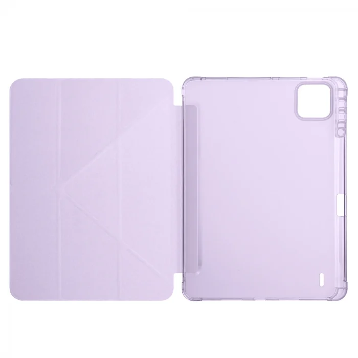 Xiaomi Pad 7 Pro Kılıf Tri Folding Kalem Bölmeli Standlı Kılıf