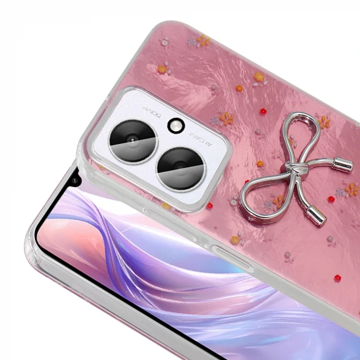 Xiaomi Poco C65 Kılıf Kamera Korumalı Figürlü Ponti Silikon Kapak