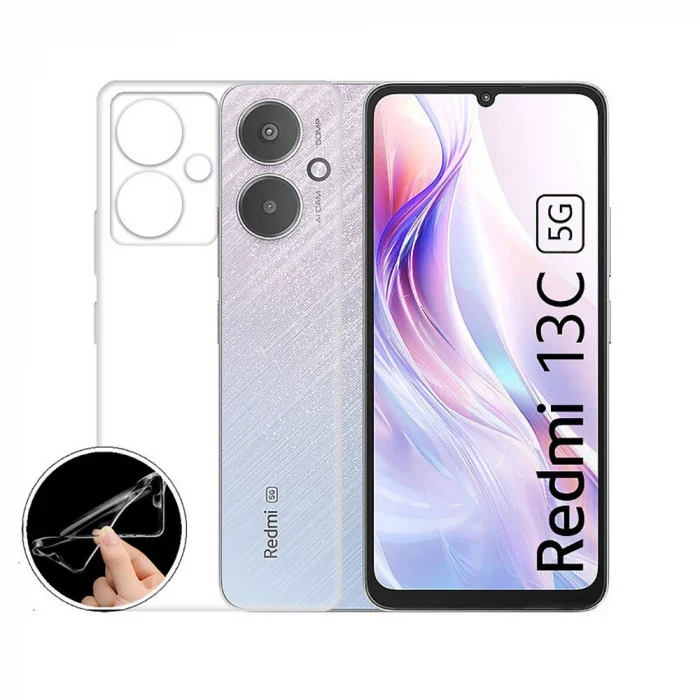 Xiaomi Poco C65 Kılıf Süper Silikon Kapak