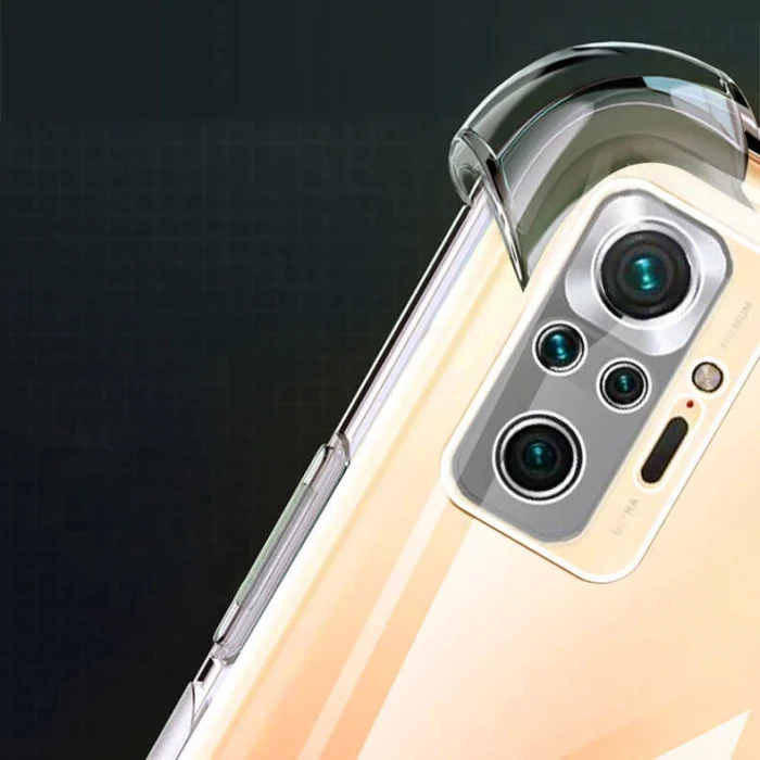 Xiaomi Poco M5S Kılıf  Kamera Korumalı Nitro Anti Shock Silikon