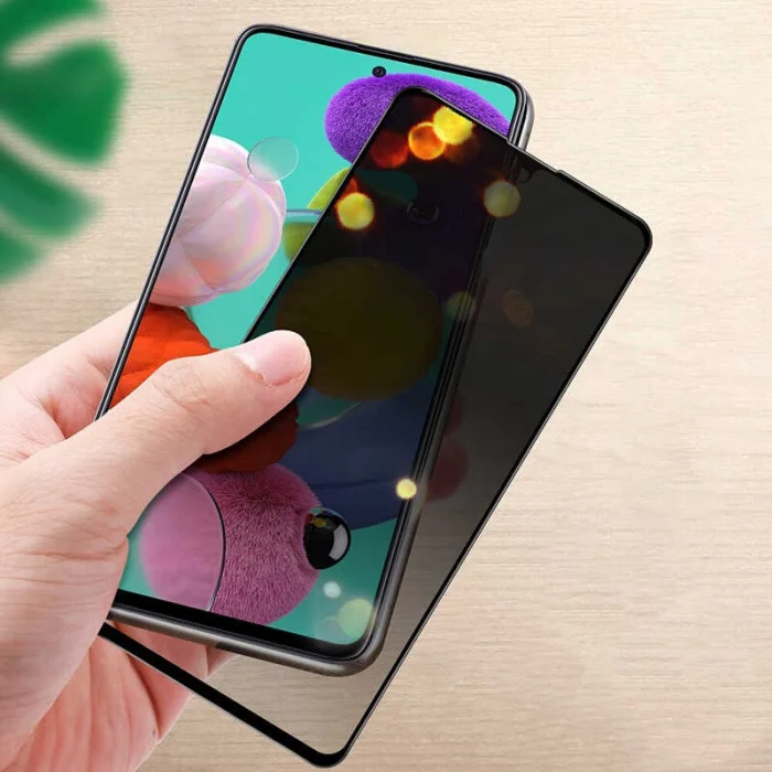 Xiaomi Poco M5S  New 5D Privacy Temperli Ekran Koruyucu