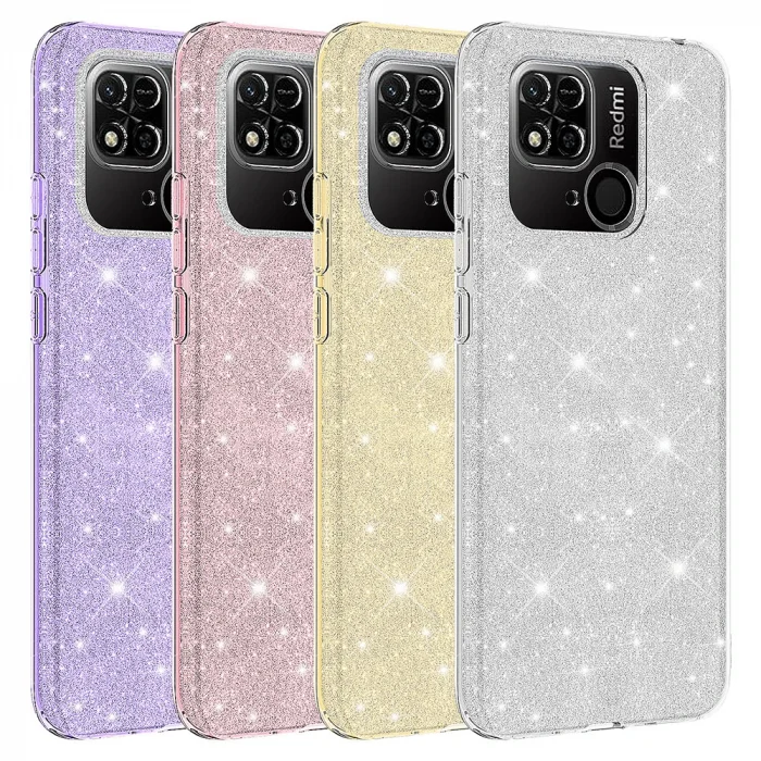 Xiaomi Redmi 10C Kılıf Shining Silikon