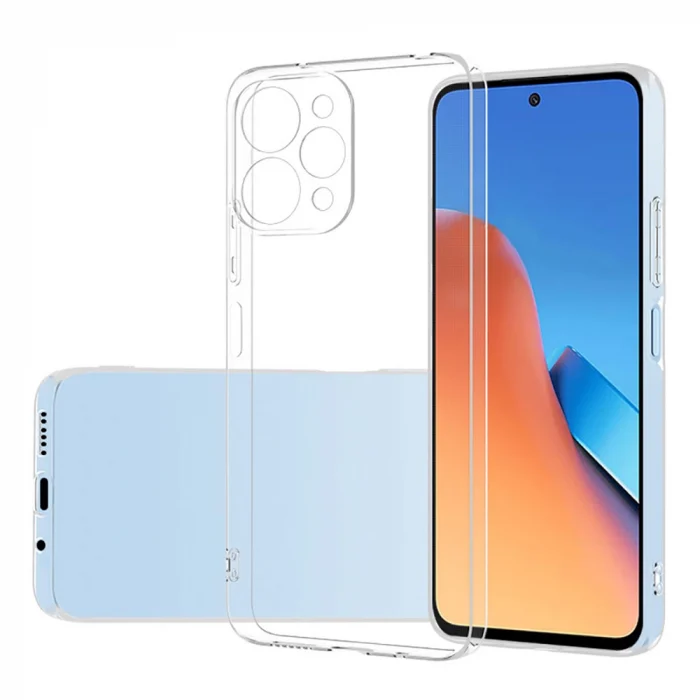 Xiaomi Redmi 12 Uyumlu Kılıf Süper Silikon Kapak
