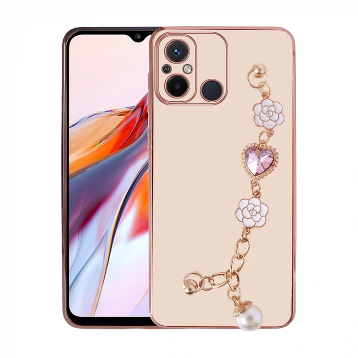 Xiaomi Redmi 12C Kılıf El Tutamaçlı Kamera Korumalı Taka Silikon Kapak