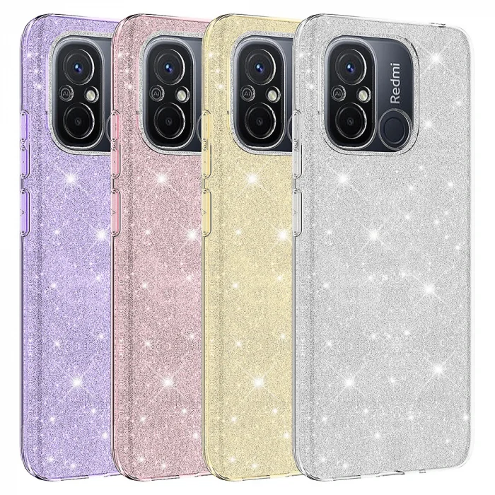 Xiaomi Redmi 12C Kılıf Shining Silikon