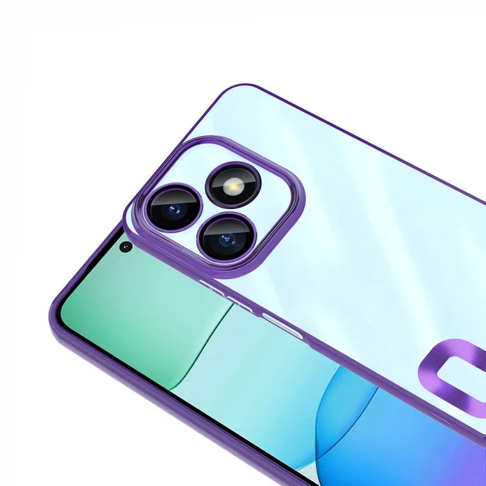 Xiaomi Redmi 13 4G Kılıf Kamera Korumalı Logo Gösteren Omega Kapak