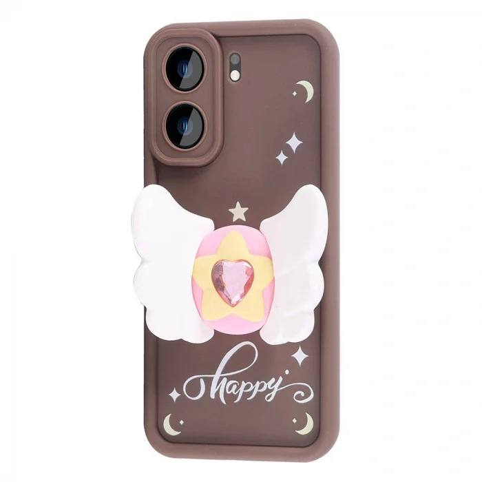 Xiaomi Redmi 13C Kılıf Kamera Korumalı Figür Tasarımlı Kapya Kapak