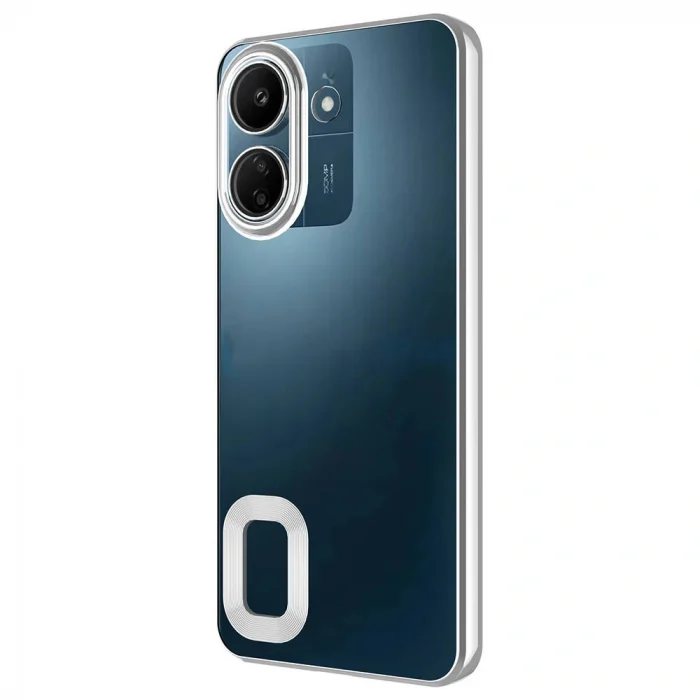 Xiaomi Redmi 13C Kılıf Kamera Korumalı Logo Gösteren Omega Kapak