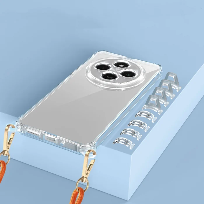 Xiaomi Redmi 14C 4G Kılıf Airbagli Takılabilir Askı Aparatlı Snap Silikon Kapak