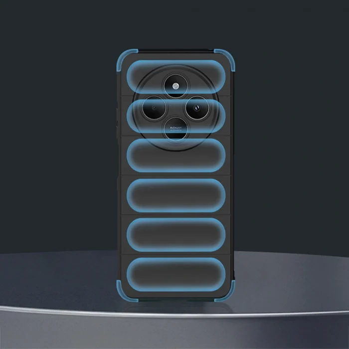 Xiaomi Redmi 14C 4G Kılıf Esnek TPU Oyuklu Arka Yüzey Tasarımlı Etnik Silikon Kapak