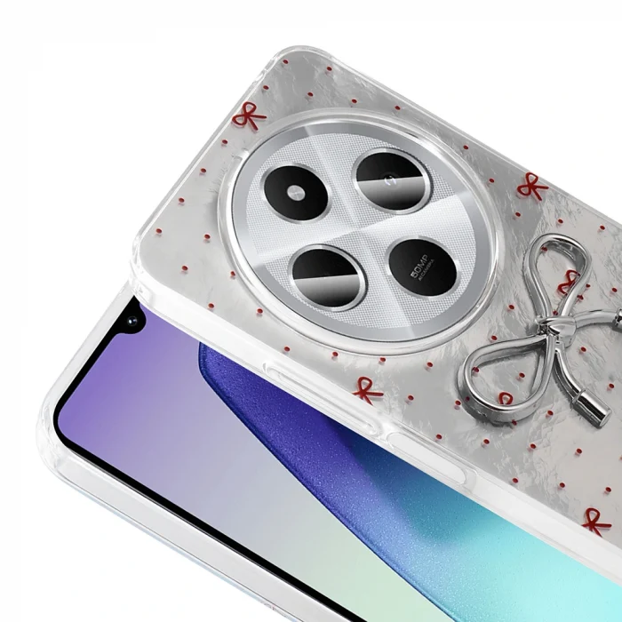 Xiaomi Redmi 14C 4G Kılıf Kamera Korumalı Figürlü Ponti Silikon Kapak