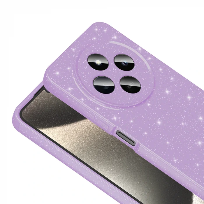 Xiaomi Redmi 14C 4G Kılıf Kamera Korumalı Simli Lüks Koton Kapak