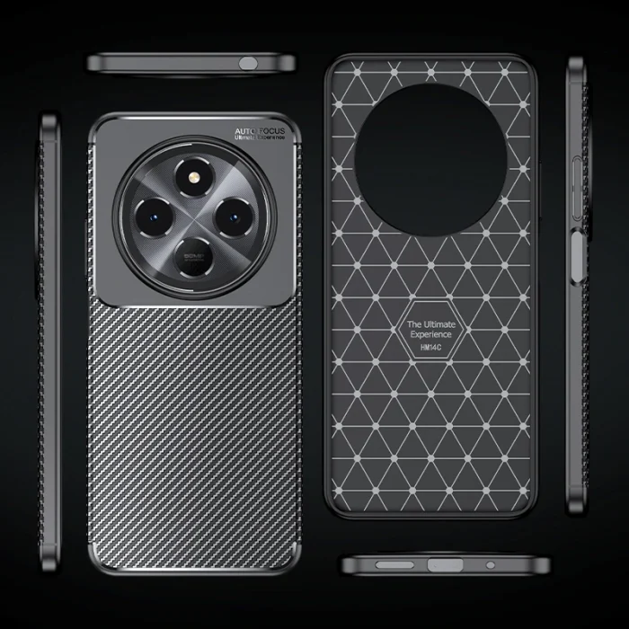 Xiaomi Redmi 14C 4G Kılıf Negro Silikon Kapak