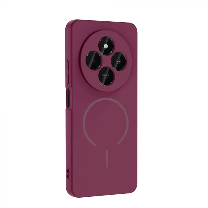 Xiaomi Redmi 14C Kılıf M-safe Şarj Özellikli Meta Kapak