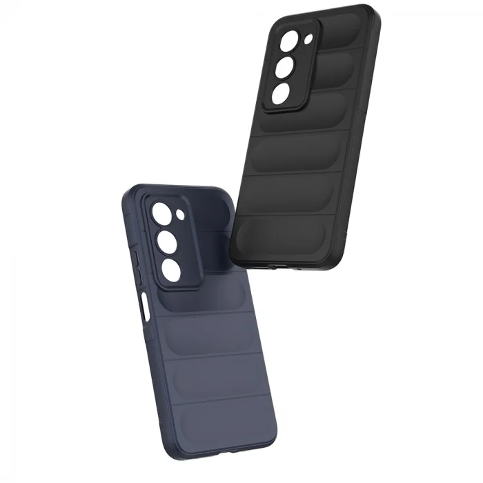 Xiaomi Redmi 15 Kılıf Esnek TPU Oyuklu Arka Yüzey Tasarımlı Etnik Silikon Kapak