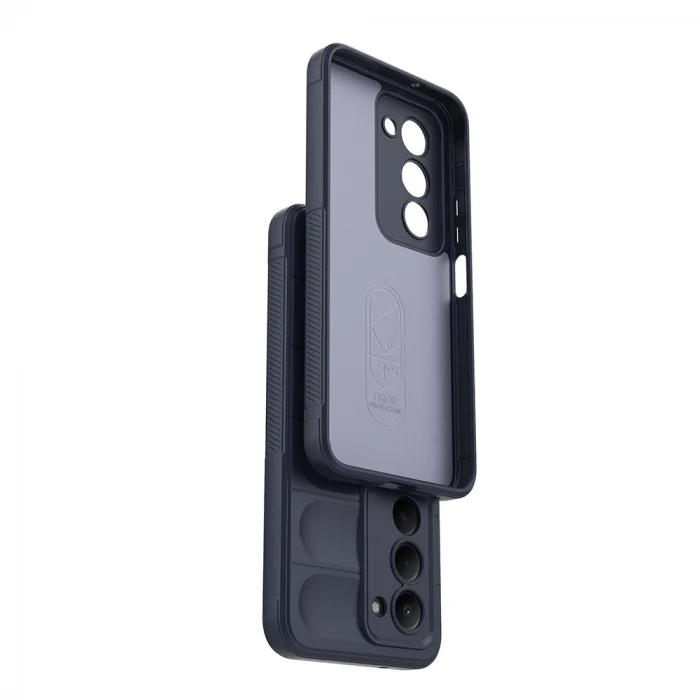 Xiaomi Redmi 15 Kılıf Esnek TPU Oyuklu Arka Yüzey Tasarımlı Etnik Silikon Kapak