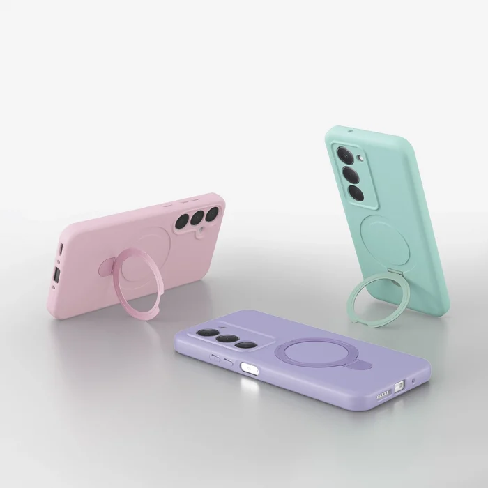 Xiaomi Redmi 15 Kılıf M-safe Şarj Özellikli Standlı Samara Kapak