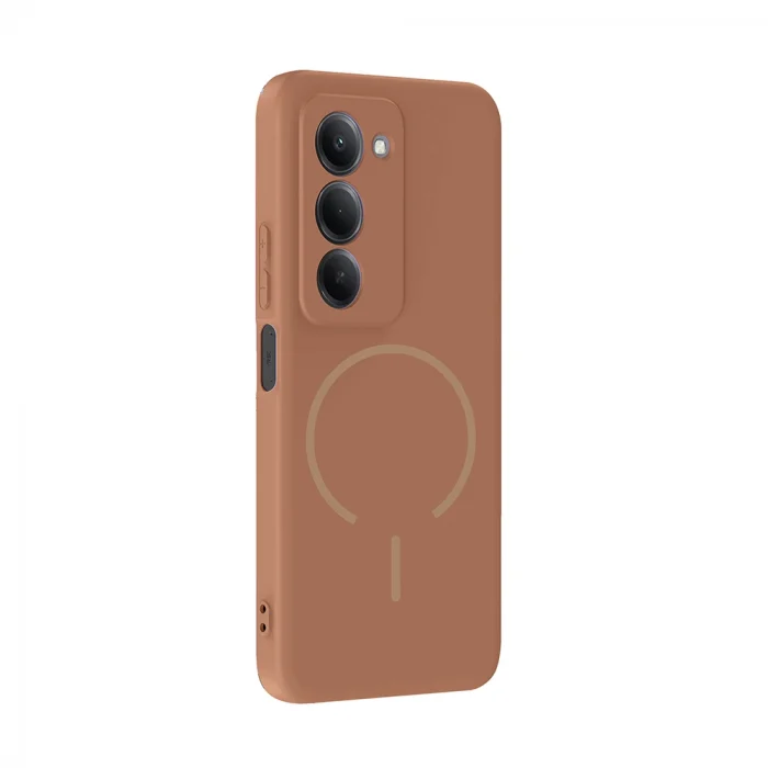 Xiaomi Redmi 15 Kılıf M-safe Şarj Özellikli Meta Kapak