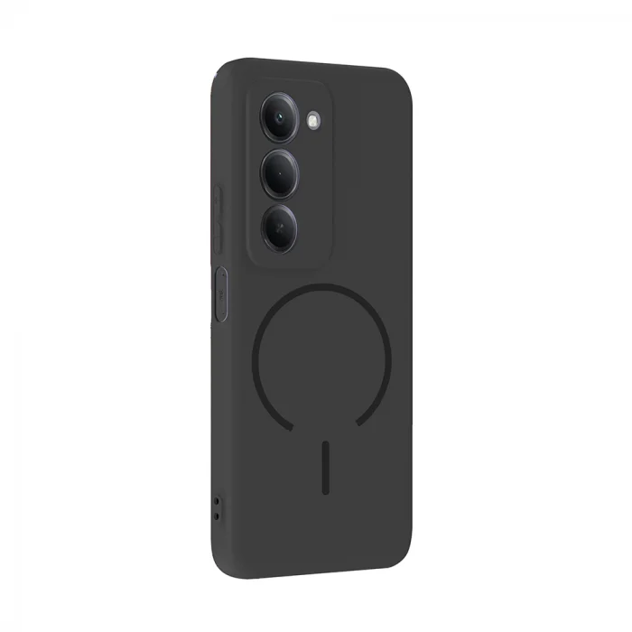 Xiaomi Redmi 15 Kılıf M-safe Şarj Özellikli Meta Kapak