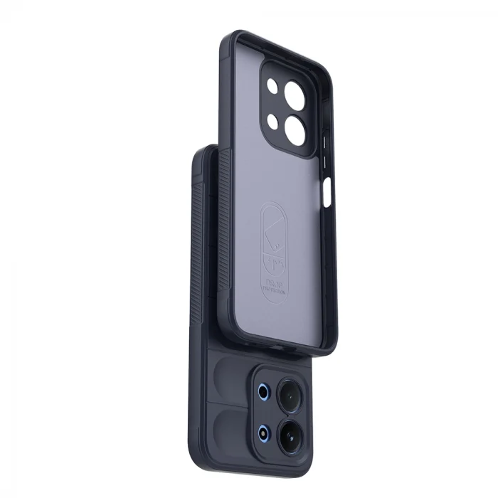 Xiaomi Redmi 15C 4G Kılıf Esnek TPU Oyuklu Arka Yüzey Tasarımlı Etnik Silikon Kapak