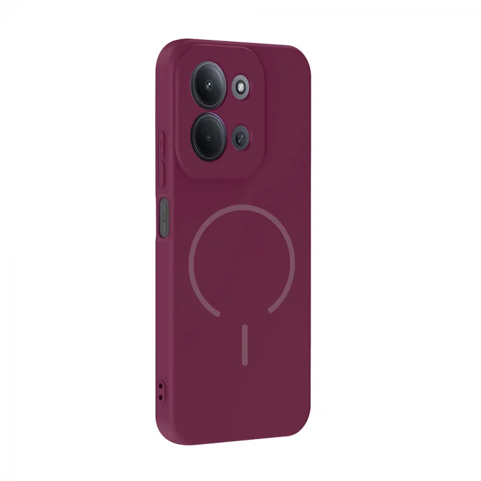 Xiaomi Redmi 15C Kılıf M-safe Şarj Özellikli Meta Kapak