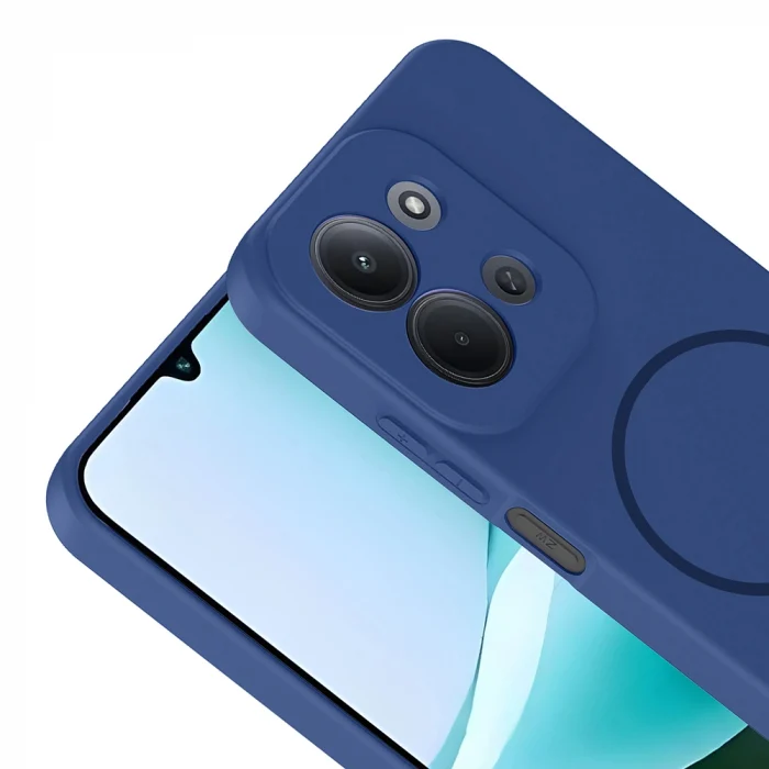 Xiaomi Redmi 15C Kılıf M-safe Şarj Özellikli Meta Kapak