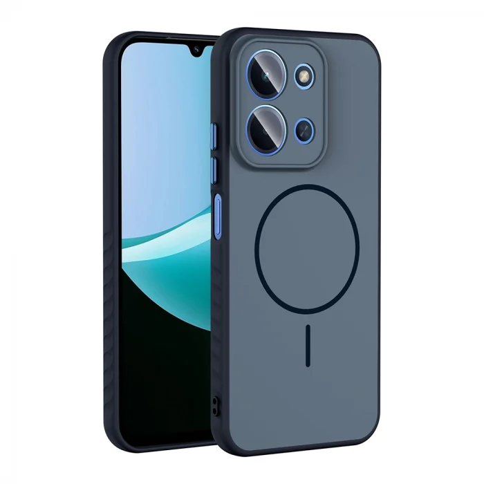 Xiaomi Redmi 15C Kılıf M-safe Şarj Özellikli Tea Kapak