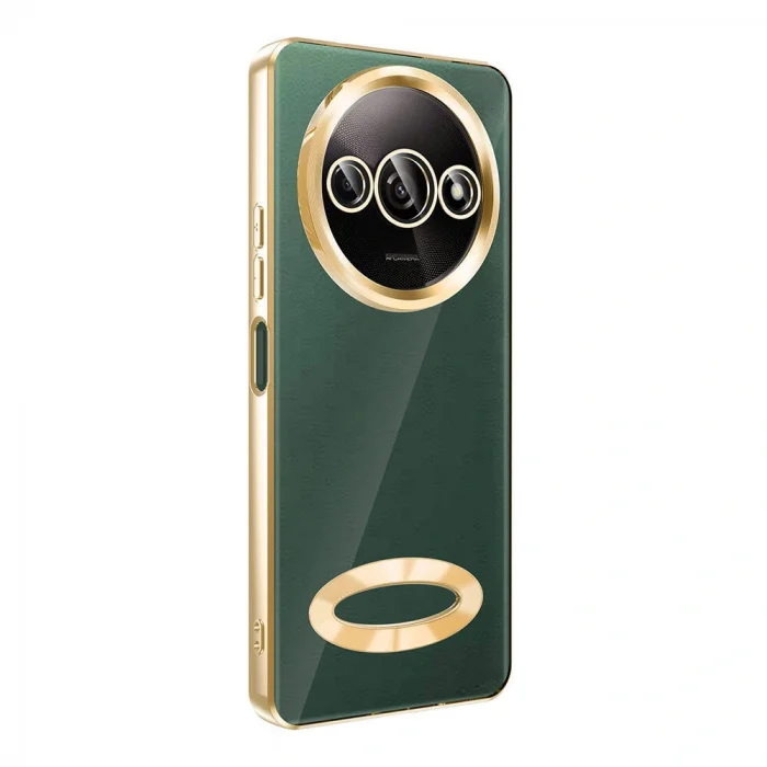 Xiaomi Redmi A3 4G 2024 Kılıf Kamera Korumalı Logo Gösteren Omega Kapak