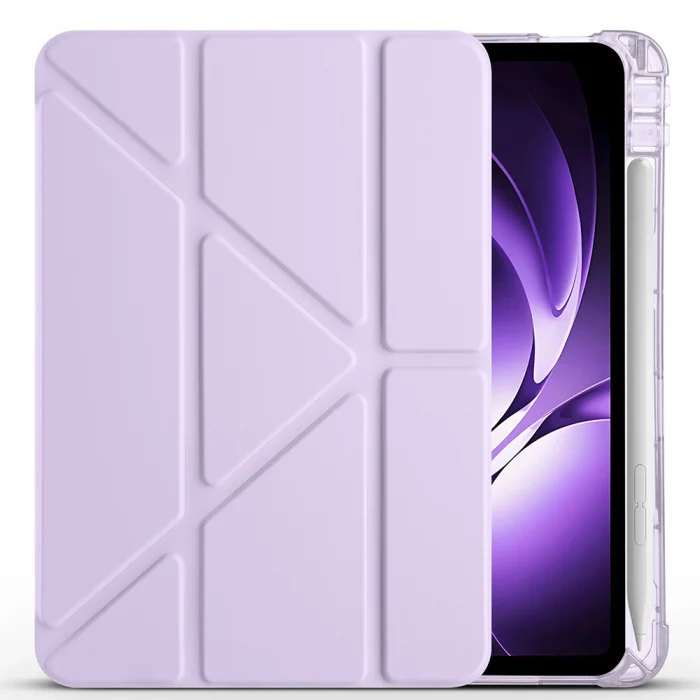 Xiaomi Redmi K Pad Kılıf Tri Folding Kalem Bölmeli Standlı Kılıf