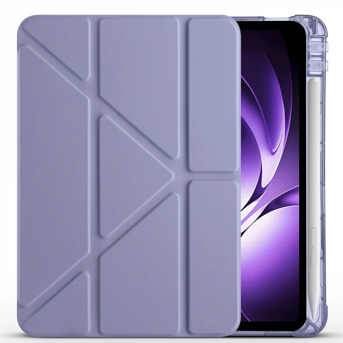 Xiaomi Redmi K Pad Kılıf Tri Folding Kalem Bölmeli Standlı Kılıf