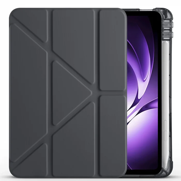 Xiaomi Redmi K Pad Kılıf Tri Folding Kalem Bölmeli Standlı Kılıf