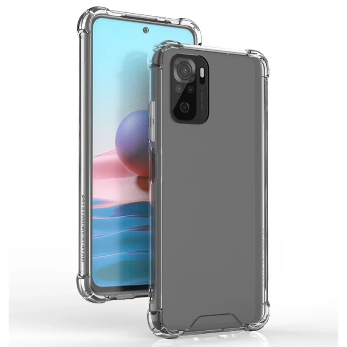 Xiaomi Redmi Note 10S Kılıf Nitro Anti Shock Silikon