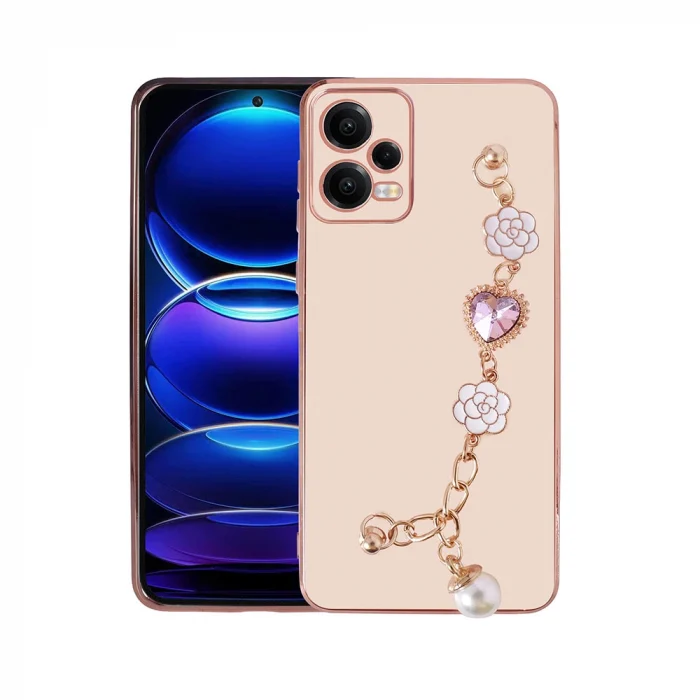 Xiaomi Redmi Note 12 5G Kılıf El Tutamaçlı Kamera Korumalı Taka Silikon Kapak