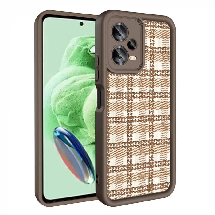 Xiaomi Redmi Note 12 5G Kılıf Kamera Korumalı Baskılı Arka Yüzey Klas Kapak