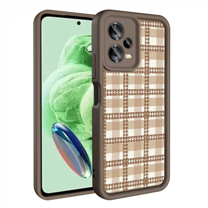 Xiaomi Redmi Note 12 5G Kılıf Kamera Korumalı Baskılı Arka Yüzey Klas Kapak