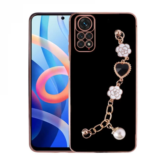 Xiaomi Redmi Note 12 Pro 4G Kılıf El Tutamaçlı Kamera Korumalı Taka Silikon Kapak