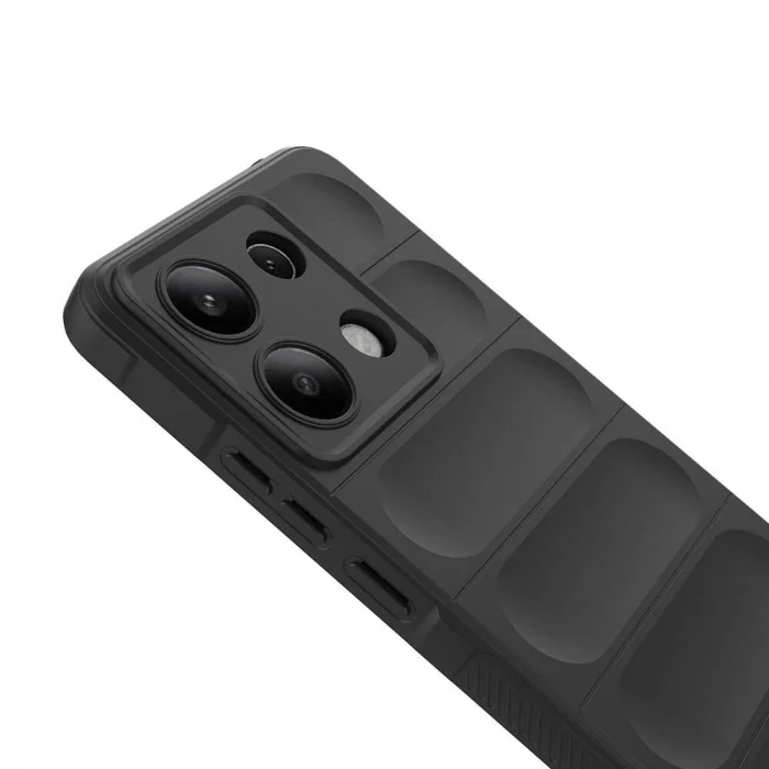 Xiaomi Redmi Note 13 4G Kılıf Esnek TPU Oyuklu Arka Yüzey Tasarımlı Etnik Silikon Kapak