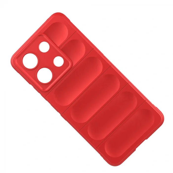 Xiaomi Redmi Note 13 4G Kılıf Esnek TPU Oyuklu Arka Yüzey Tasarımlı Etnik Silikon Kapak