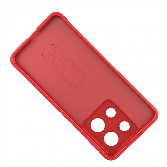 Xiaomi Redmi Note 13 4G Kılıf Esnek TPU Oyuklu Arka Yüzey Tasarımlı Etnik Silikon Kapak