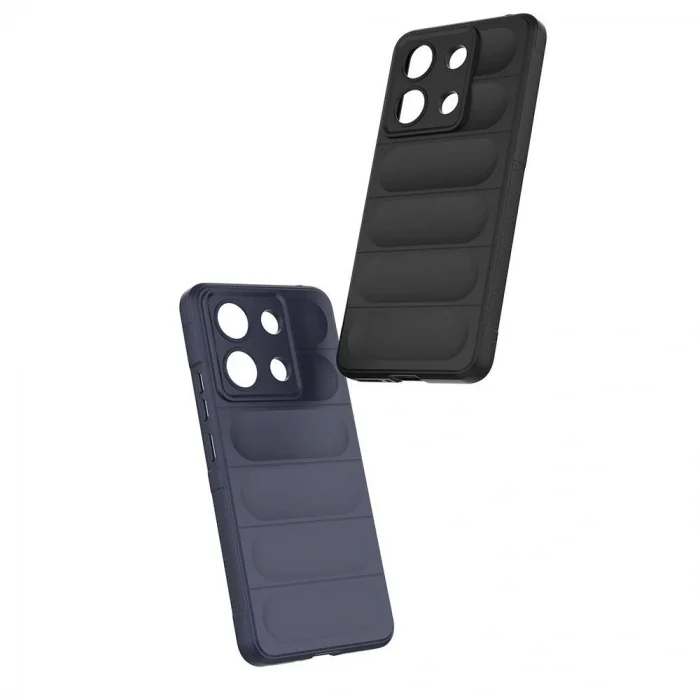 Xiaomi Redmi Note 13 4G Kılıf Esnek TPU Oyuklu Arka Yüzey Tasarımlı Etnik Silikon Kapak